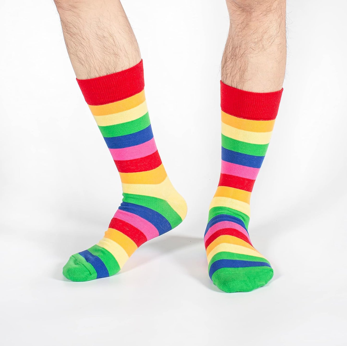Mens Dress Socks, Cool Cute Food Graphic Animal Novelty Crazy Funny Crew Fun Socks for Men
