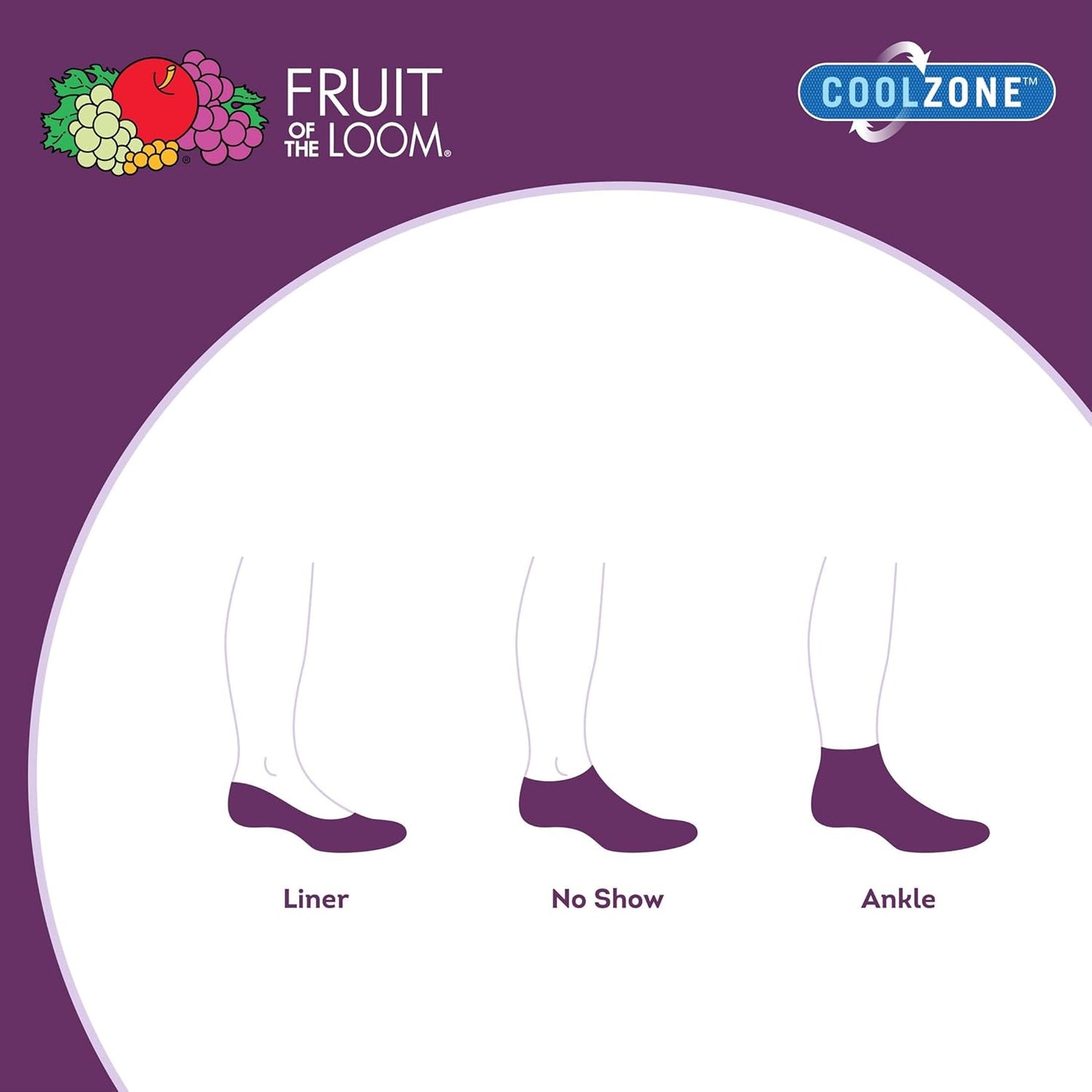 Women'S Coolzone Active Lightweight Cotton Socks