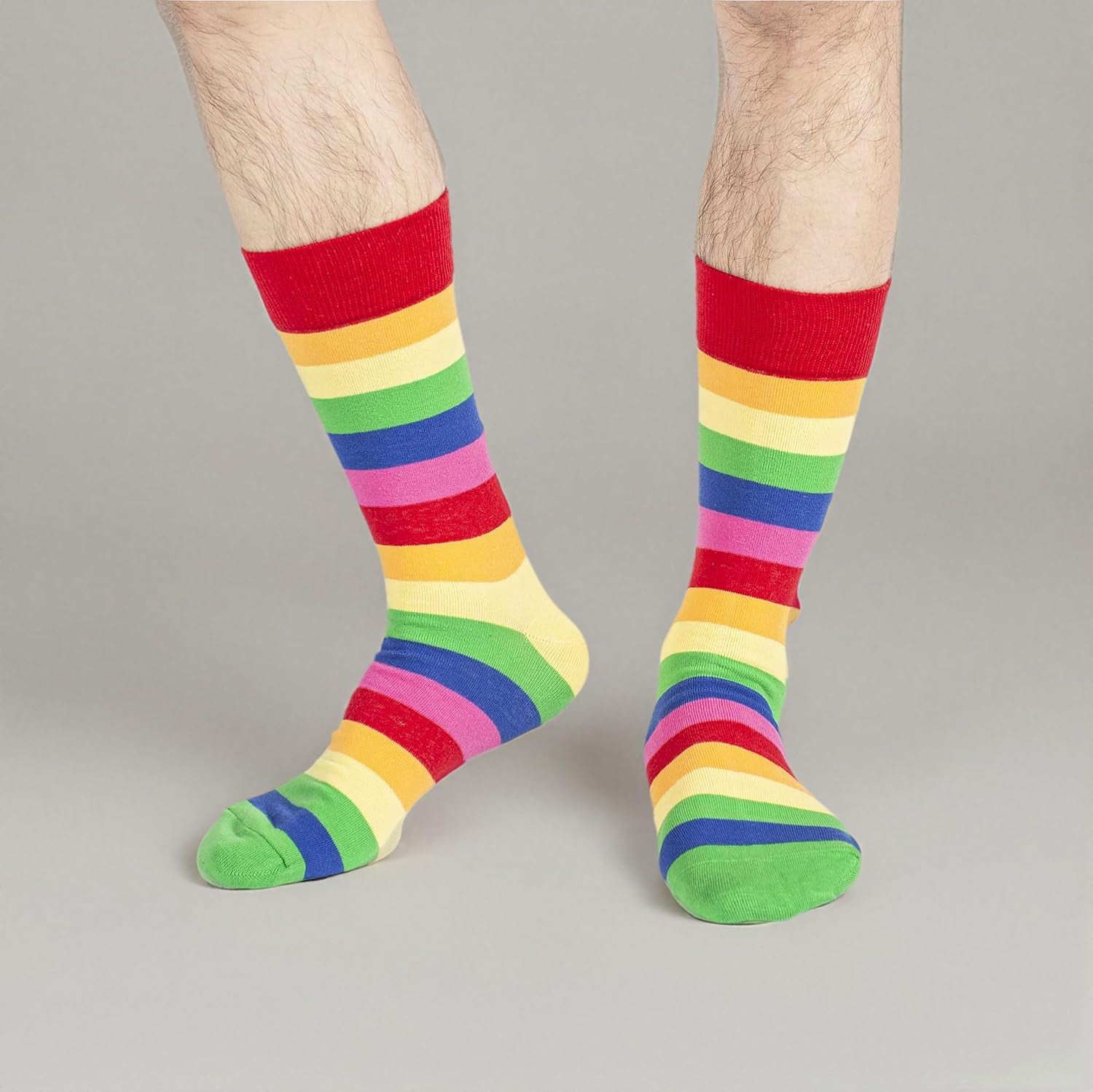 Mens Dress Socks, Cool Cute Food Graphic Animal Novelty Crazy Funny Crew Fun Socks for Men